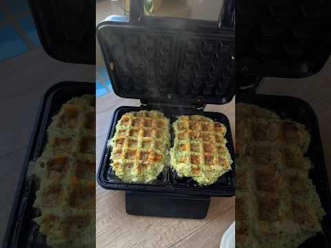 БЕЛКОВЫЕ ПП ВАФЛИ #завтрак #рецептвафель #брокколи #рецептыизкурицы