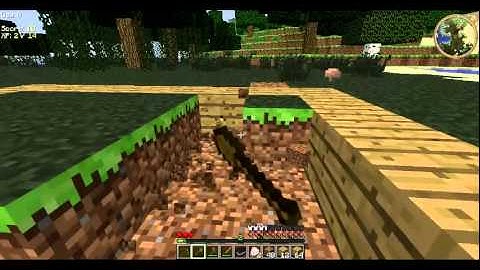 Minecraft Lets play The Yogbox : Episode 1 - Setting up base!