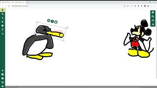 Pingu Vs Mickey Mouse Animation Kinda...?