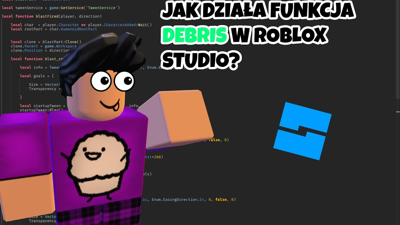 Jak Dzia A Funkcja Debris W Roblox Studio YouTube 