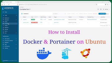 Docker - How to Install Docker and Portainer on Ubuntu