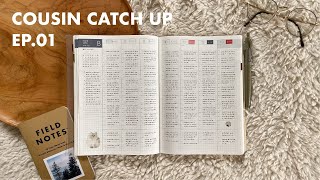 hobonichi cousin catchup ep.01 ✸ new changes, keeping up with daily pages + hobonichi 2024 plans by Kaitlin Grey 53,559 views 9 months ago 38 minutes