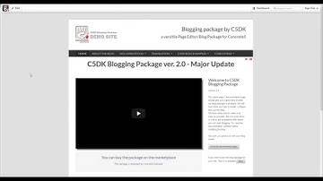 Concrete5 Danmark - C5DK Blog Package 2.0 - Setup the Blog Entry page type