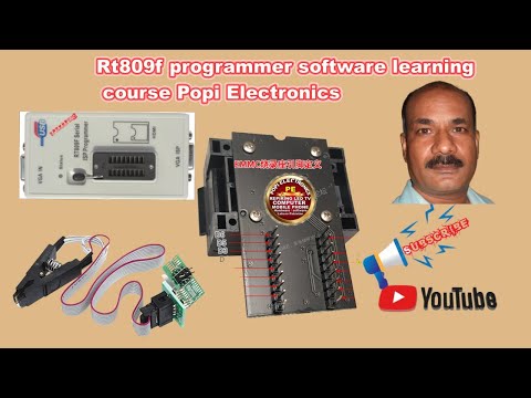 how to programming with rt809f part  5 (PRACTICAL TRAINING)