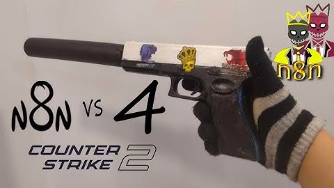 CS2 - n8n - map DUST II - with bot teamates - 1v4 in pistol round