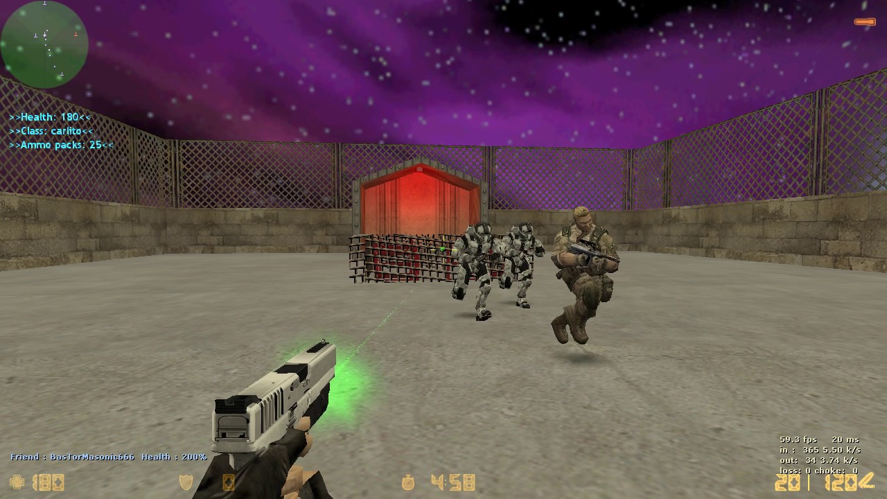Let s play zombie escape mod counter strike 1 6 server gameplay youtube
