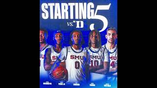 SMU Mustangs MBB Starting 5 Lineup 🅰️ Duke blue devils