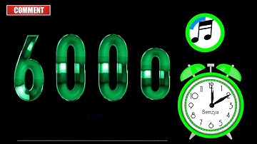 brilliant emerald color 600 seconds  timer  countdown alarm🔔
