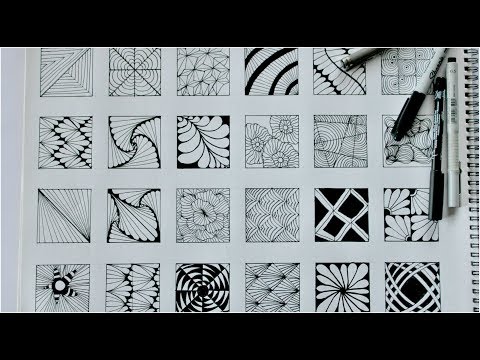 Video: Što Su Doodling I Zentangle?