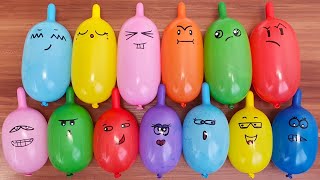 Fluffy Slime With Colorful Funny Balloons Satisfying Asmr #1566