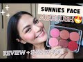 First Impressions + Swatches: SUNNIES FACE AIR BLUSH (All 6 Shades!) • Joselle Alandy