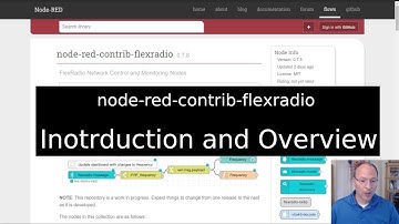 NodeRed/FlexRadio Introduction and Overview