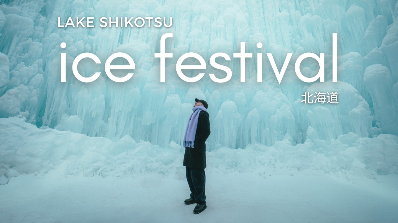 Hokkaido | Lake Shikotsu Ice Festival 🇯🇵