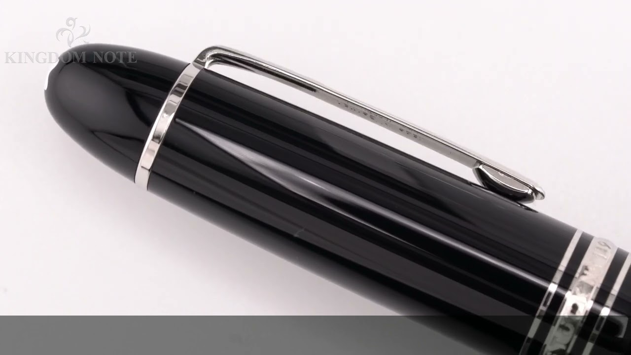 MONTBLANC モンブラン 万年筆 マイスターシュテュック プラチナライン