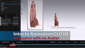 All in CLO 3D: Intro to animation in clo 3D/animation in clo 3d without avatar (beginner clo3d)