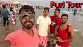 Puri Tour||Full Comedy Vlog Video||Beach Masti||