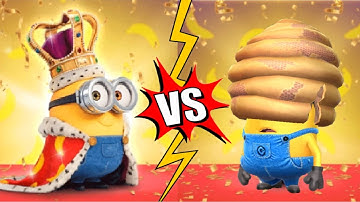 Minion rush King Bob vs Beehive Carl epic battle fullscreen android gameplay walkthrough