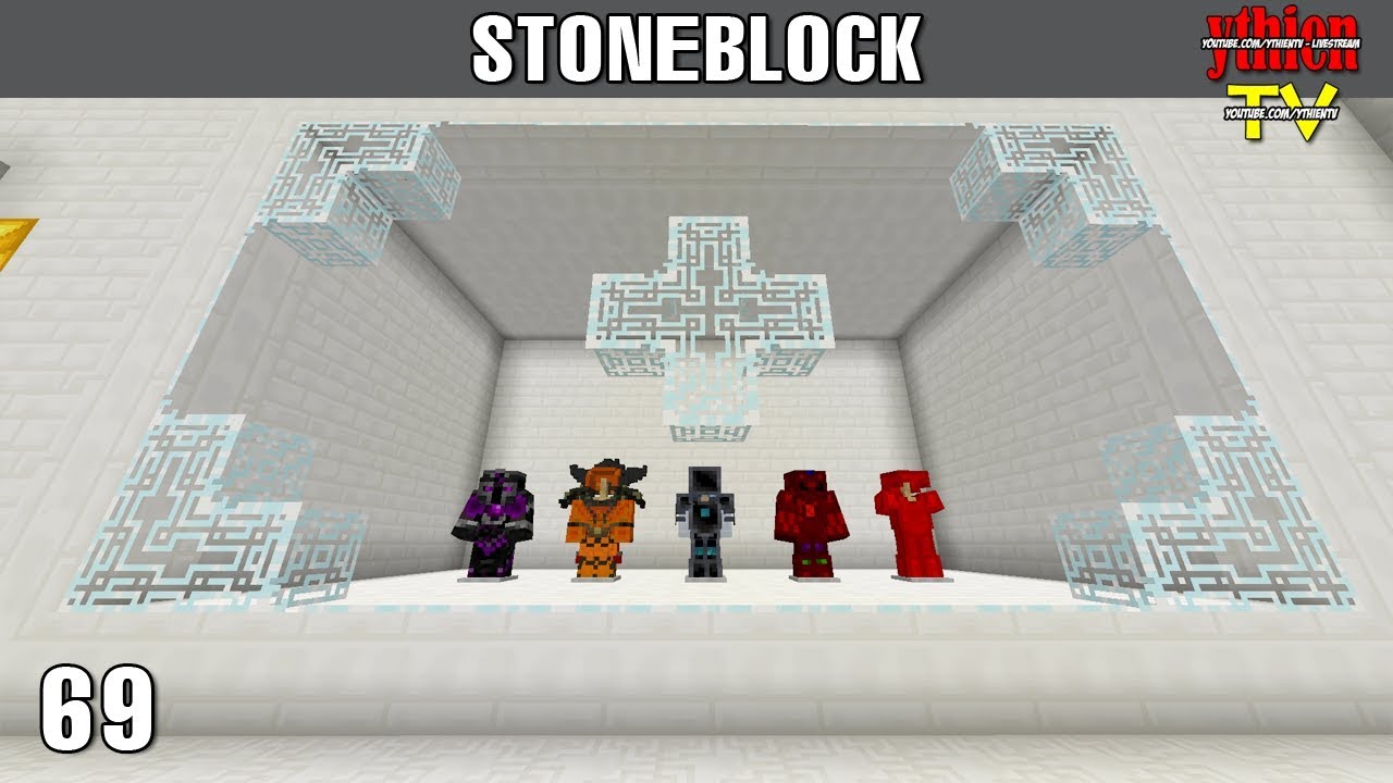 StoneBlock 69 - Hoàn Thiện Căn Cứ - YouTube