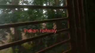 Indian railway station travel with super environment||