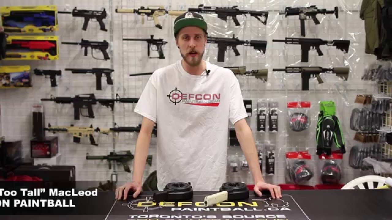 Milsig Tempest Drum Magazine Defcon Paintball YouTube