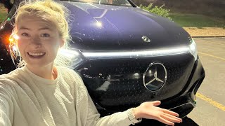 Alyssa Runs A 10 Challenge In The Mercedes EQE SUV