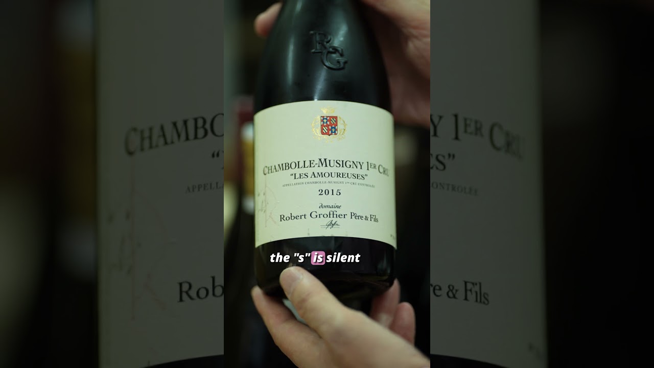 How to pronounce Chambolle-Musigny Les Amoureuses