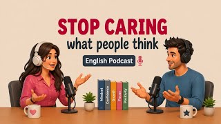 Why You Care So Much ( How To Stop) | English Podcast For Learning English | English Conversation