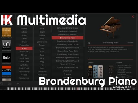 Brandenburg Piano by IK Multimedia (No Talking) - YouTube