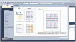Reporting Suite - Report Gallery and Templates
