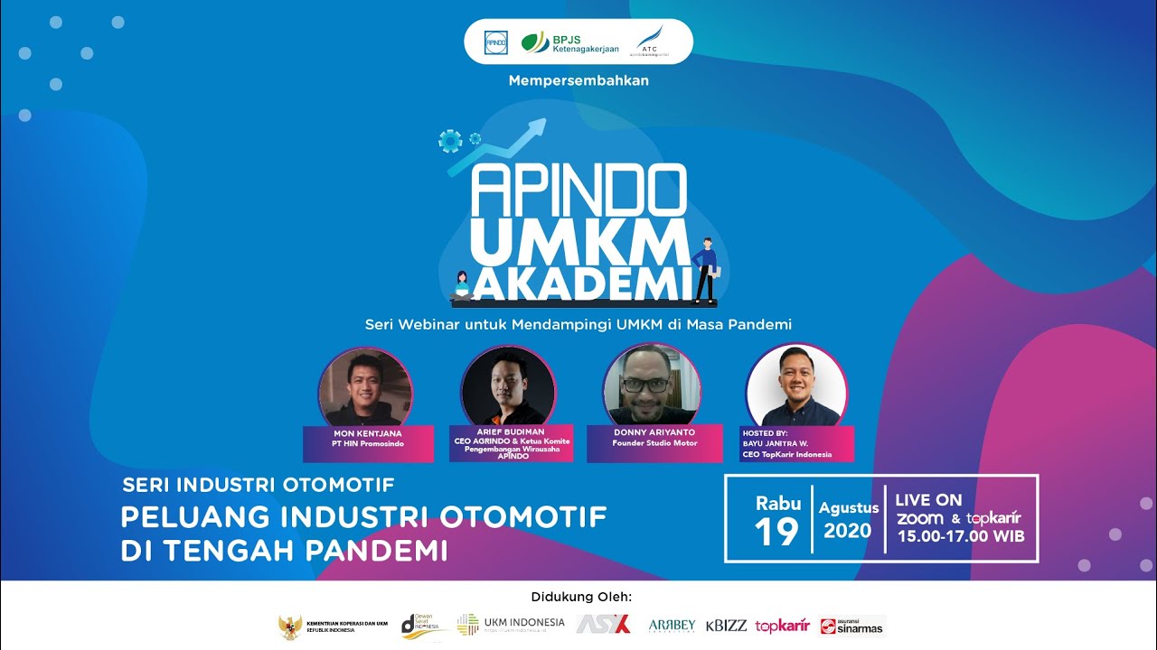 Webinar PELUANG INDUSTRI OTOMOTIF DI TENGAH PANDEMI