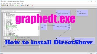 How to Install DirectShow PlatFormSDK graphedt.exe
