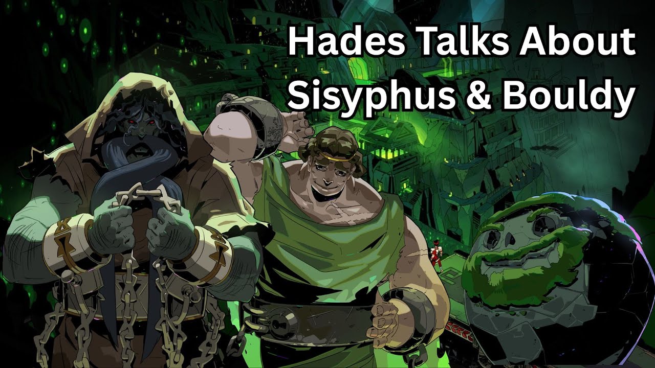 Hades Talks About Sisyphus and Bouldy (Before & After Ending) - Hades ...
