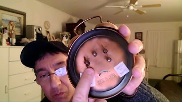 Vintage Yankee wind up clock intro