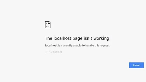 Displaying PHP errors when : The localhost page isn’t working (on Ubuntu)