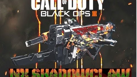 Black Ops 3: Nx Shadow Claw Gameplay (124k Kills With This Weapon)