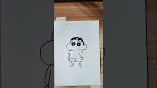 shinchan drawing with fun 😆 #shorts #shinchan