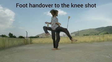 Rope Dart ,foot handover to the knee shot, tutorial