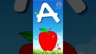 A for Apple 🍎| Learn ABC Alphabet | Nursery Rhymes | ABC Song🎵 Learn the Alphabet! #shorts #abcd