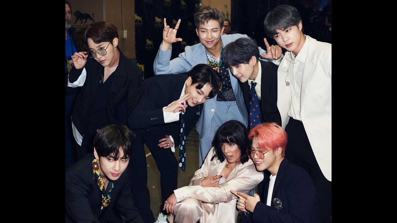 [BBMAs]BTS & Halsey Meetup+Selfie+Hugs+ After The Performance"Behind the Cam/Stage" Video+Photos