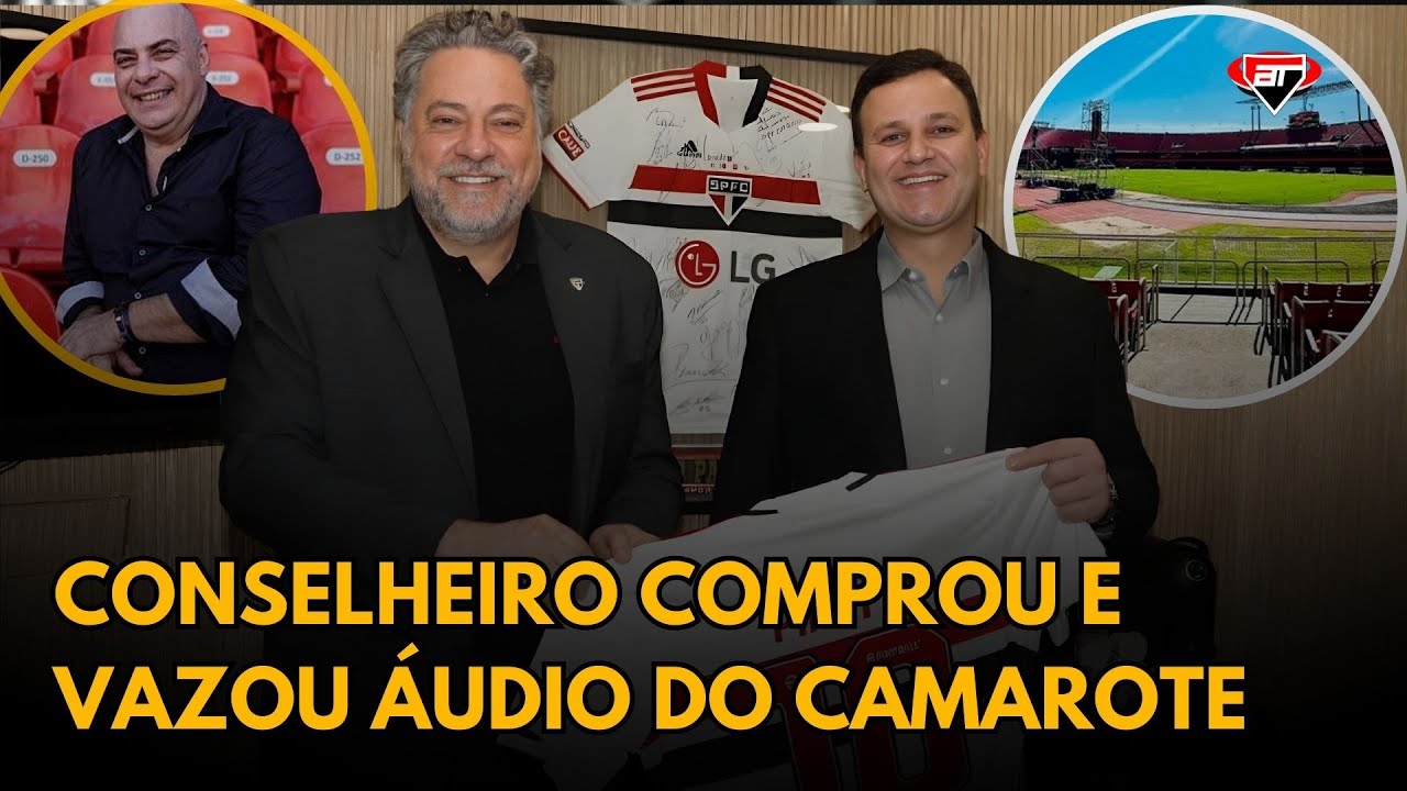 CASO CAMAROTE: ÁUDIO FOI VAZADO POR VINICIUS PINOTTI