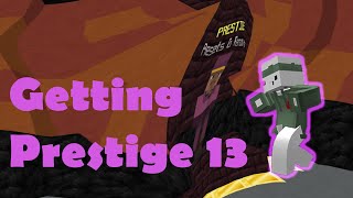 Getting Prestige 13 | Hypixel Pit