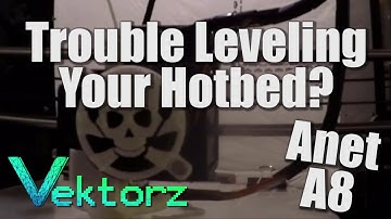 3D Printer PERFECT Bed Leveling -- Anet A8