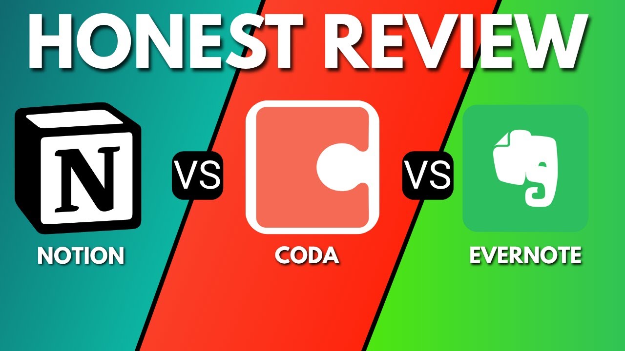 Notion vs Coda vs Evernote: Best Productivity App in 2026?