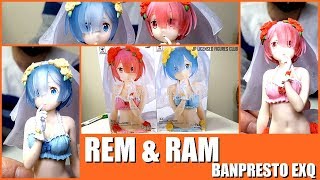 REM & RAM EXQ Figure Re : Zero BANPRESTO Unboxing