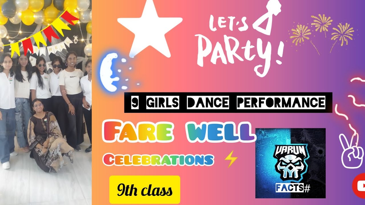 9th class girl's dance performance - YouTube