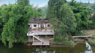 I Bought an Abandoned House by the River and Turned It into a Paradise