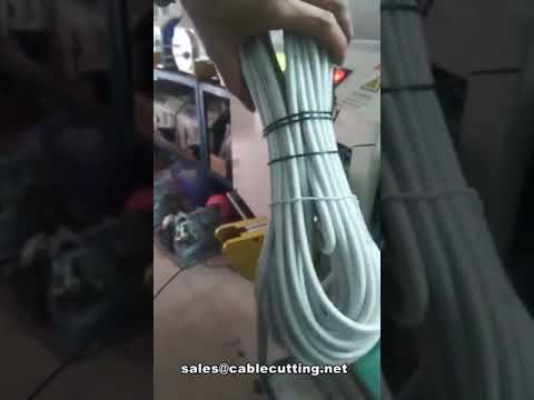 Semi-Automatic 60mm Diameter Thick Cable Wire Winding Coiling and Tying Machine