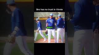Bro have some trust in Vinnie 💀 @MLB  |  #mlb