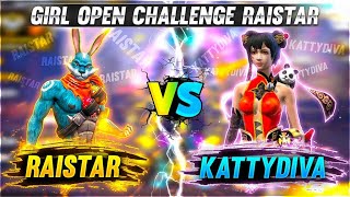 Raistar VS Katty Diva Only AWM Challange | Can Raistar win?