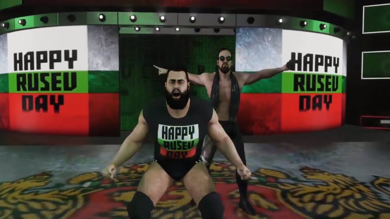 WWE 2K19 : RUSEV DAY OFFICIAL ENTRANCE - YouTube